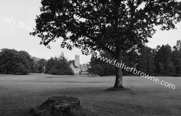 FRANCISCAN FRIARY FROM N.E. OVER GOLF COURSE